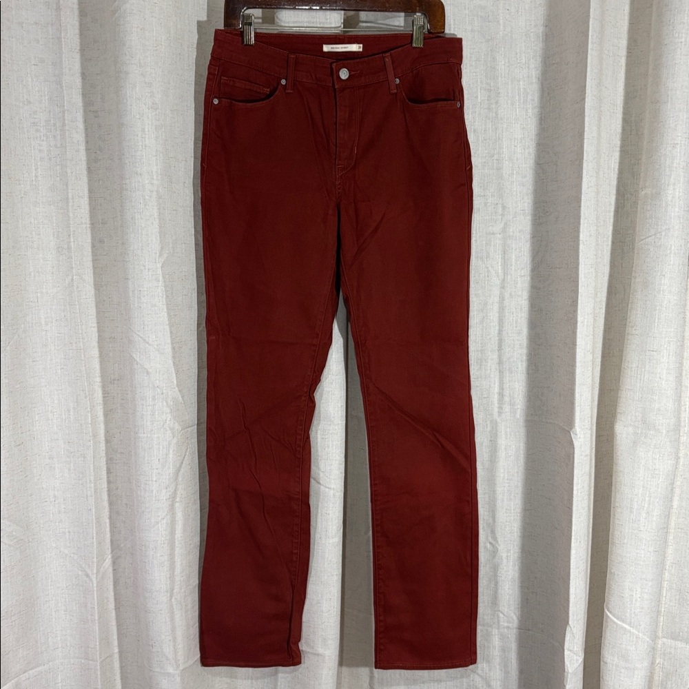 Levi's Women’s Rust Mid Rise Skinny Jeans